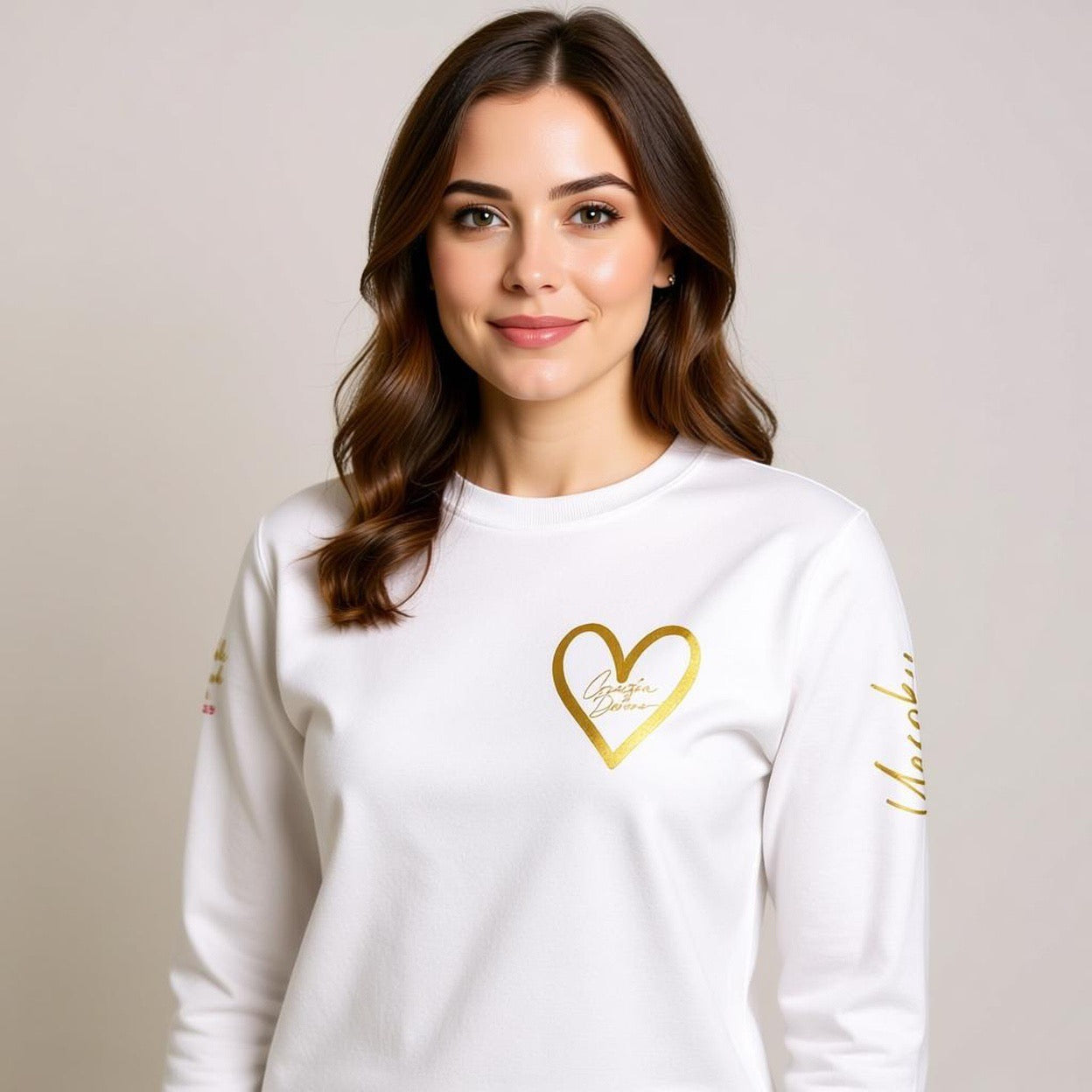 ⭐ YESOKY® · Golden Heart — Wearable Artwork ⭐  🎨